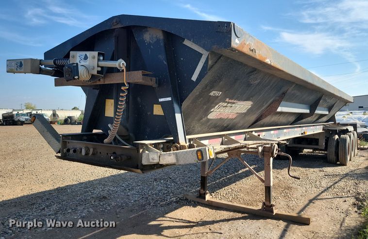 Side Dump IND. DS42CEM1R2R11  side dump trailer - JW9590