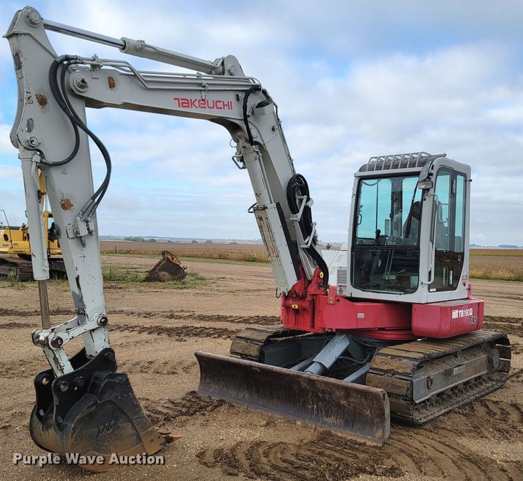 2012 Takeuchi TB180 FR EX5  mini excavator - JW9628