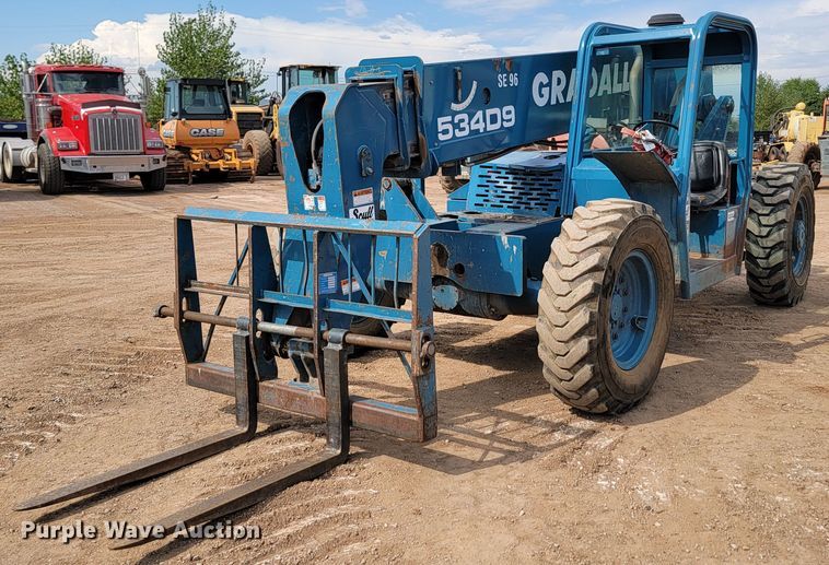 1999 Gradall 534D-9  telehandler - JW9658