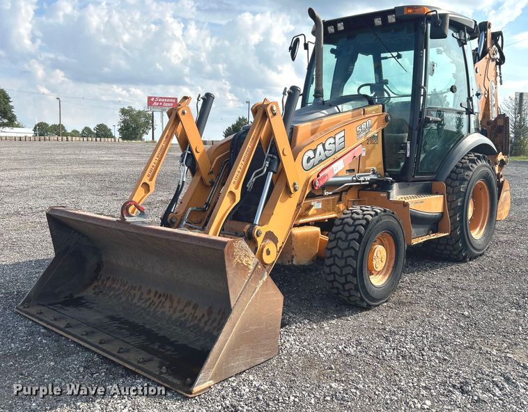 2013 Case 580 Super N  backhoe - LV9077