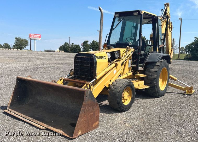 1989 Ford 655C  backhoe - LV9081