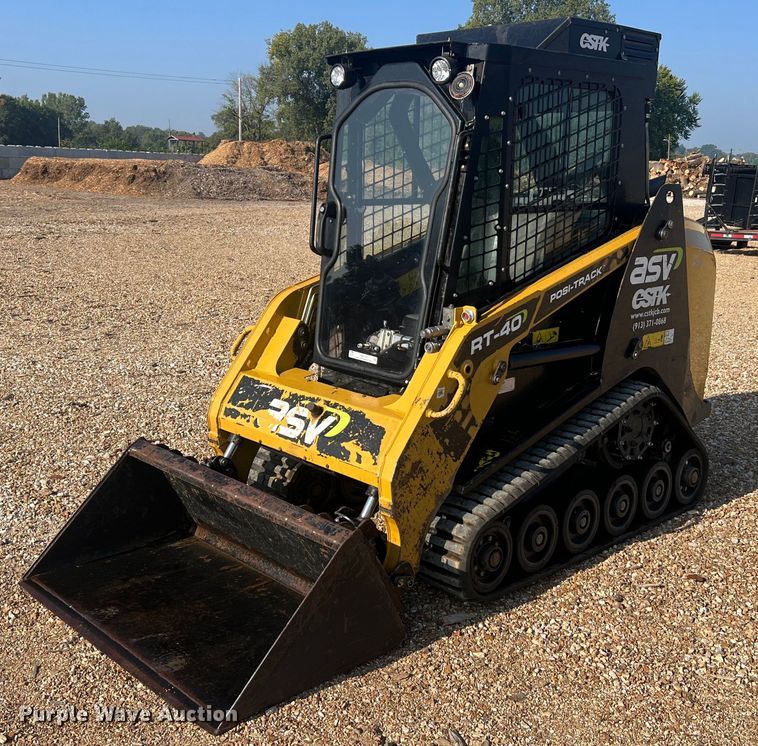 2018 ASV RT40  tracked skid steer loader - NA9195