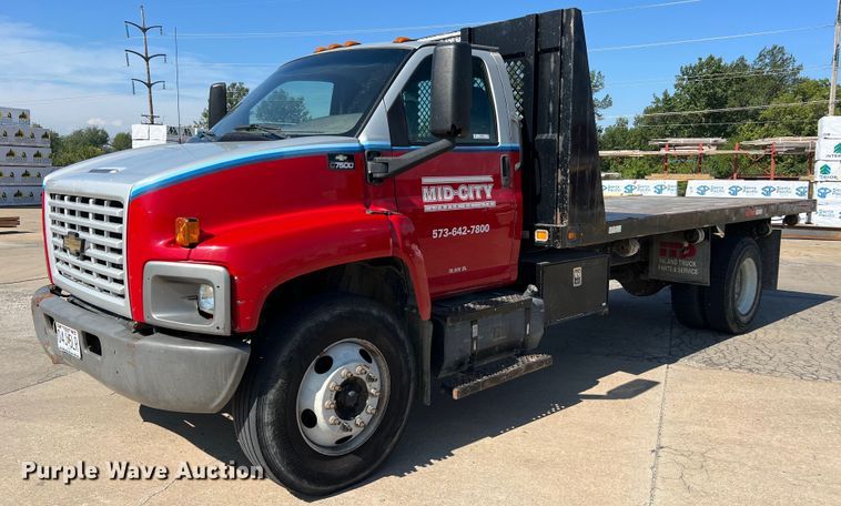 2006 Chevrolet C7500  dump flatbed truck - NA9202