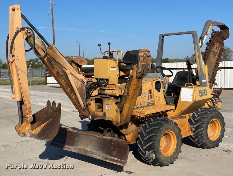 1999 Case 560  trencher - NY9910