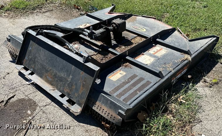 Quick Attach  72"W skid steer rotary mower - DM6482