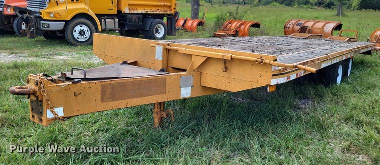 2005 Econoline MP1226PP  tilt deck equipment trailer - DP5276