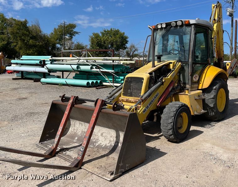 2006 New Holland B95  backhoe - NA9662