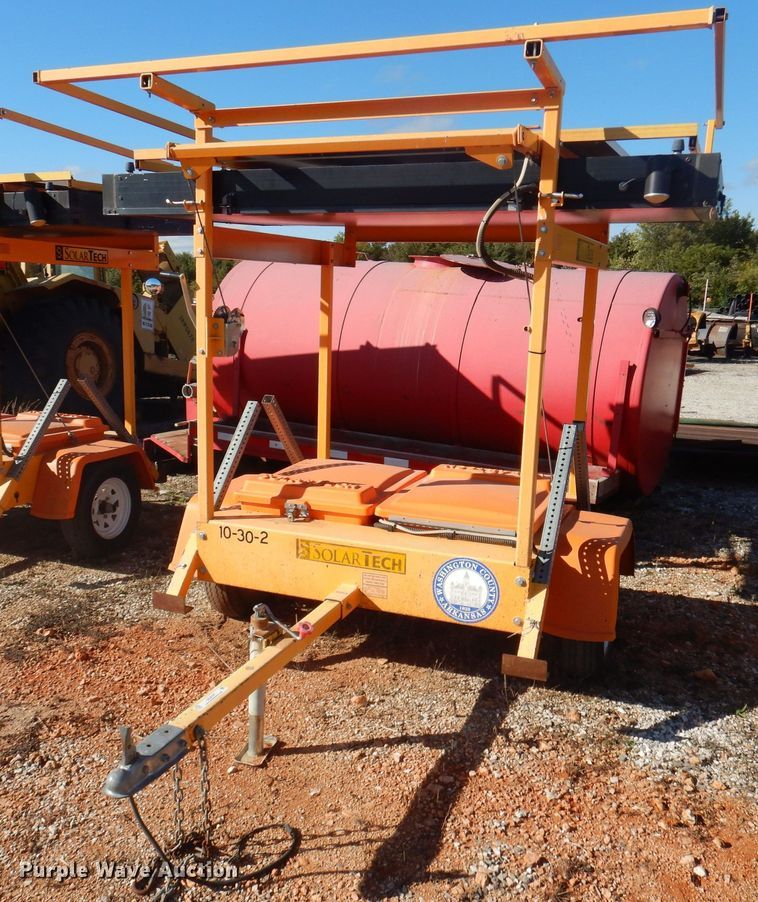 2003 Solartech Silent Messenger II  message board trailer - OG9187