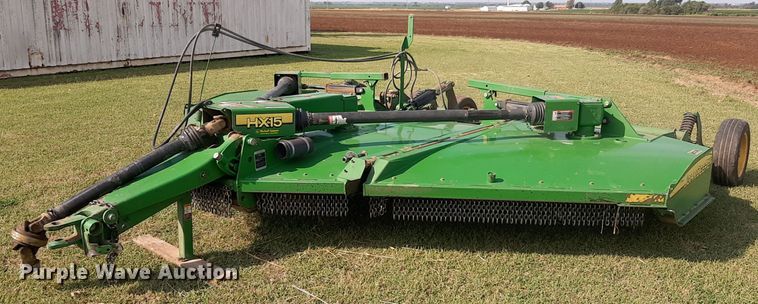 John Deere HX15  batwing rotary mower - EB9773
