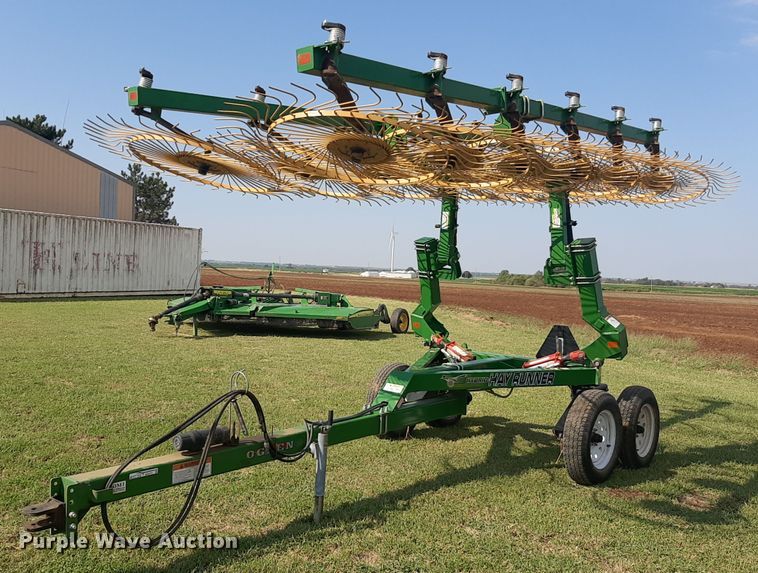 Ogden Hybrid Hay Runner  hay rake - EB9777