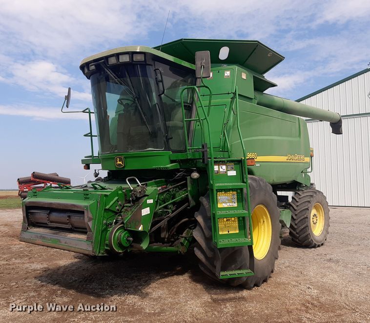 2005 John Deere 9660  RWA combine - EB9796