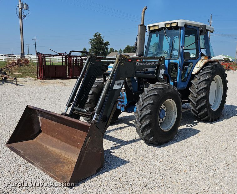1988 Ford 7810  MFWD tractor - OG9485
