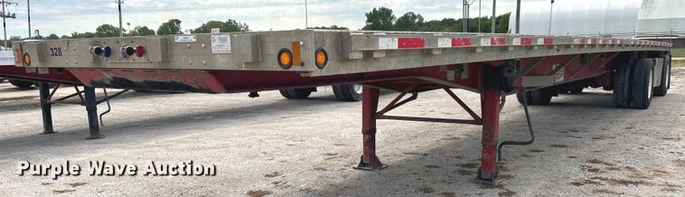 2012 Doonan 4820BLKTTIKB  flatbed trailer - KH9519