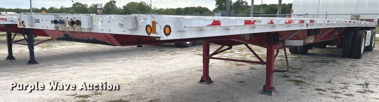2012 Doonan 4820BLKTTIKB  flatbed trailer - KH9520