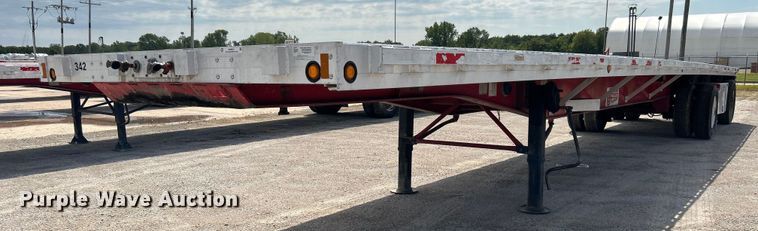 2012 Doonan 4820BLKTTIKB  flatbed trailer - KH9521