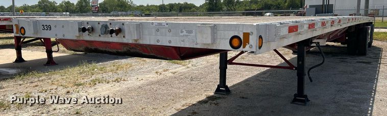 2012 Doonan 4820BLKTTIKB  flatbed trailer - KH9522
