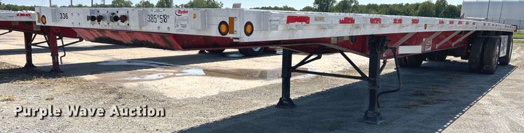 2012 Doonan 4820BLKTTIKB  flatbed trailer - KH9523