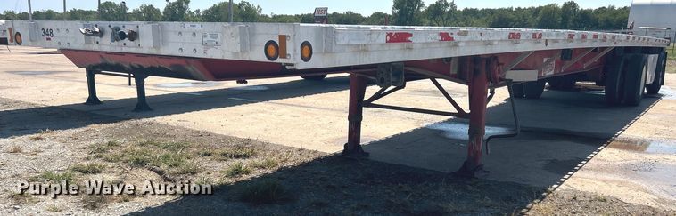 2012 Doonan 4820BLKTTIKB  flatbed trailer - KH9525