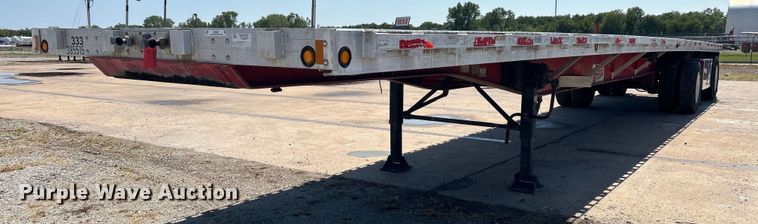 2012 Doonan 4820BLKTTIKB  flatbed trailer - KH9527