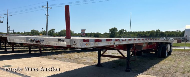 2016 Wilson CF-1080  flatbed trailer - KH9528