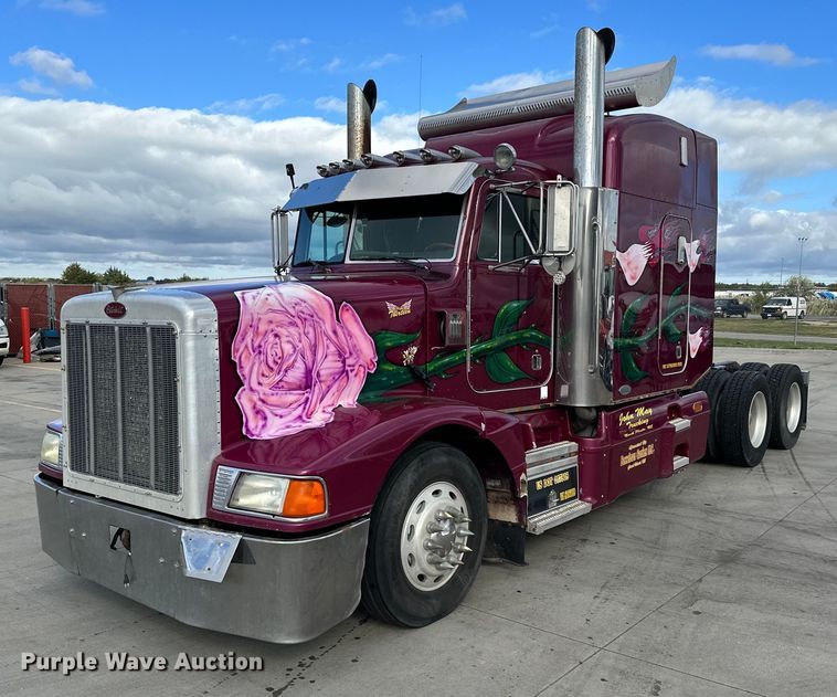 1995 Peterbilt 377  semi truck - NP9658