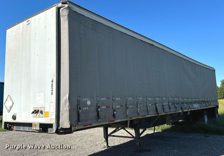 2001 Utility TS2CHA  side curtain trailer - NQ9320