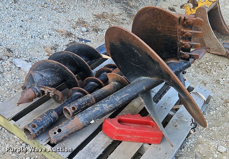 (4) 2 3/4&quot; augers bits - DN7000
