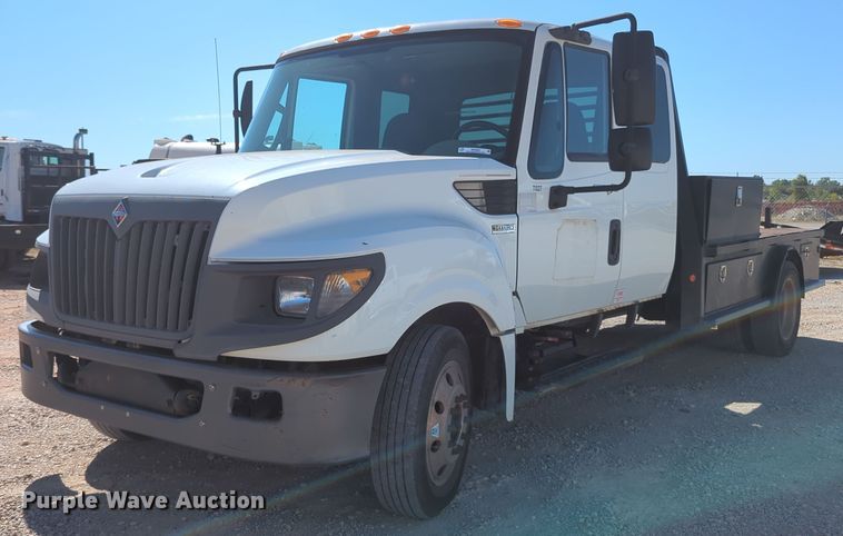 2012 International TerraStar  flatbed truck - MX9502