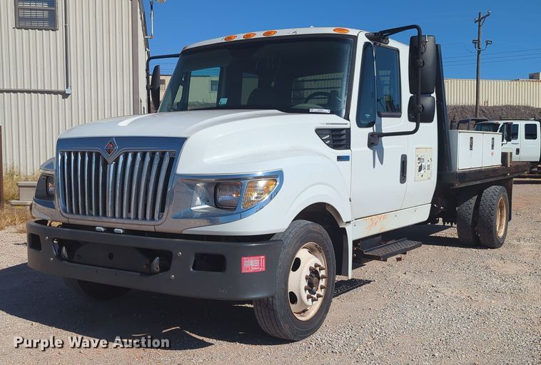 2015 International TerraStar  flatbed truck - MX9504