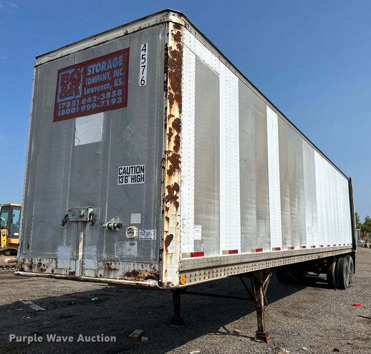 1978 Strick  dry van trailer - DS6434