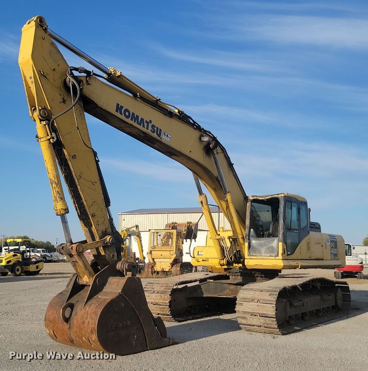 2004 Komatsu PC400LC-7L excavator - JG9768
