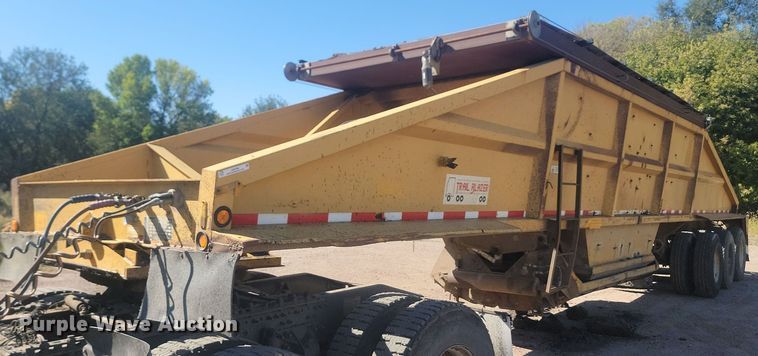 1992 Corn Belt Mfg. Trail Blazer S-4200  bottom dump trailer - JG9780