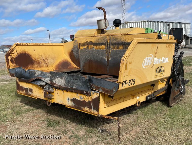 Ingersoll Rand Blaw-Knox PF-875  paver - NA9665