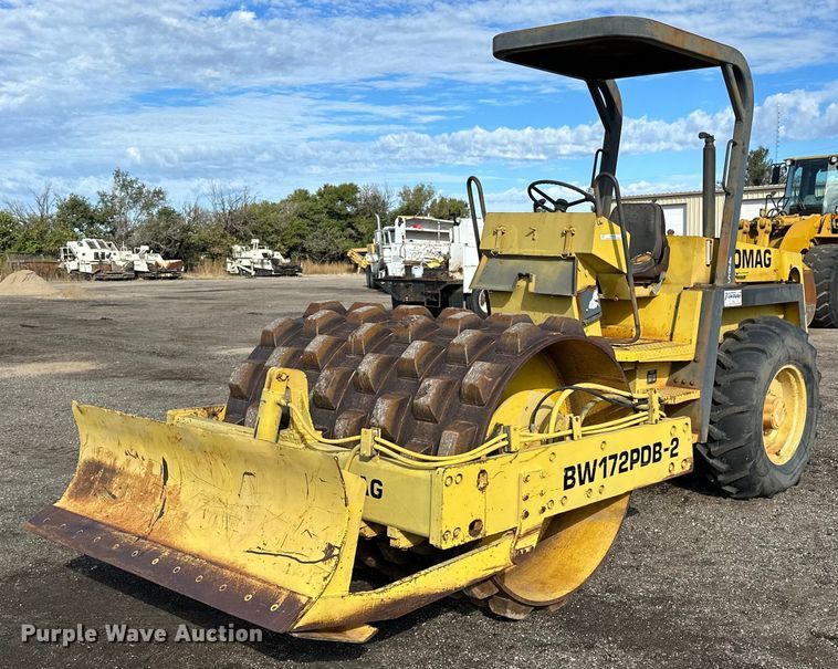 1995 Bomag BW172PDB-2  single drum vibratory roller - NP9665