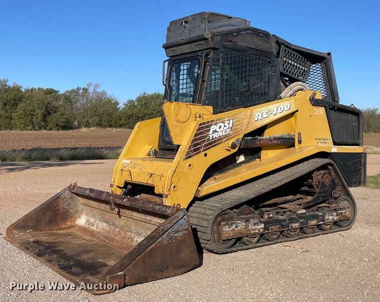ASV RC100  tracked skid steer loader - NX9883