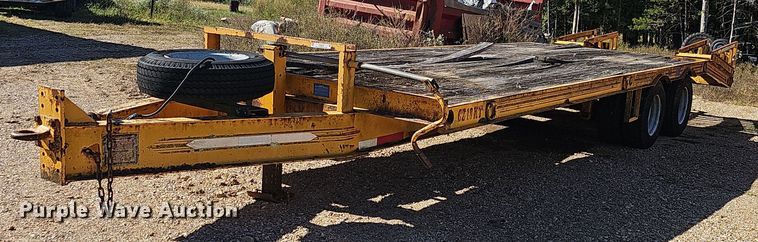 1994 CZ Engineering CZ18K  flatbed trailer - OG9519