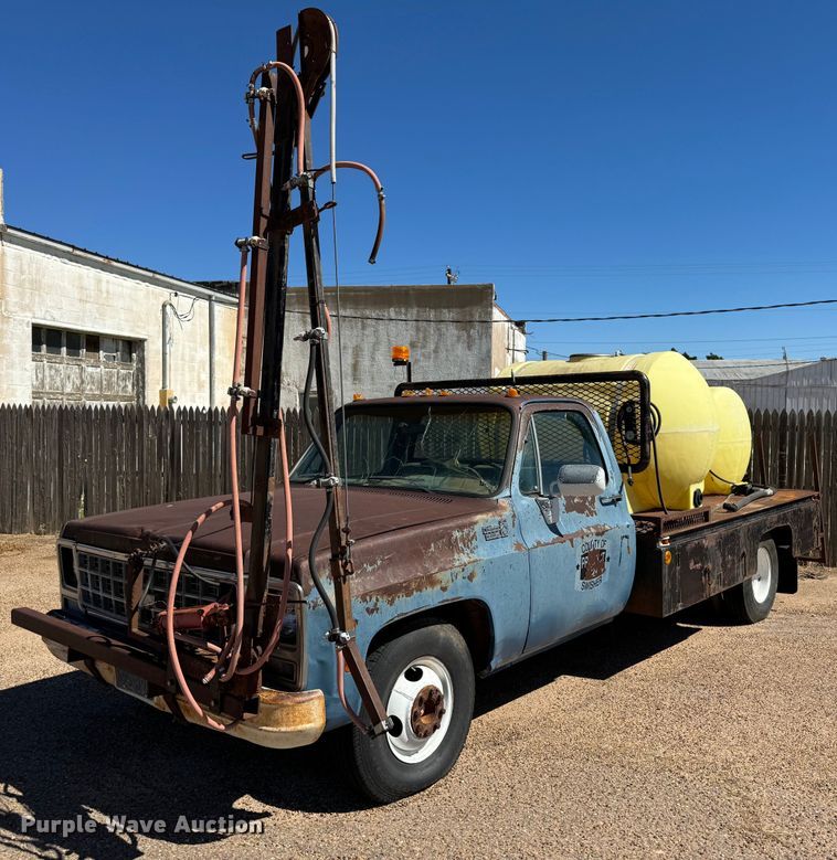 1980 Chevrolet C30  flatbed pickup truck - DK2553