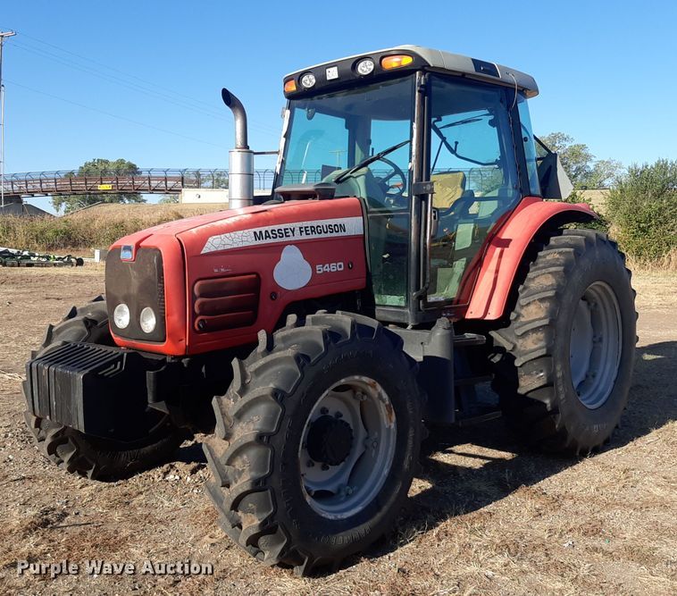 2005 Massey Ferguson 5460  MFWD tractor - KD9233