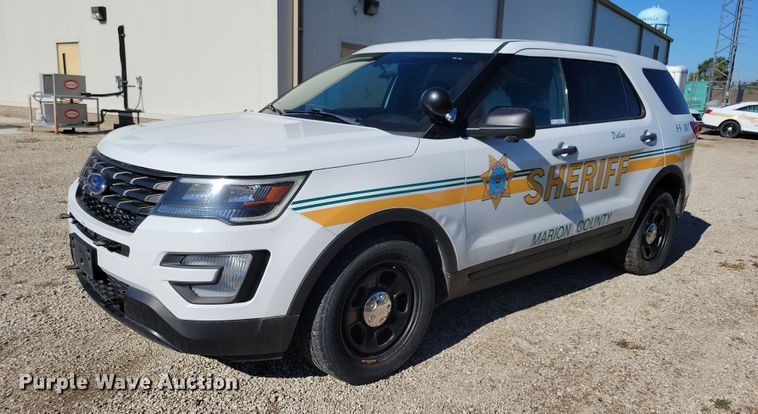 2018 Ford Explorer Police Interceptor  SUV - LO9849