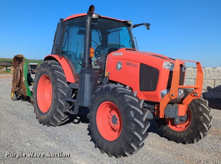 2018 Kubota M6-141  MFWD tractor - MX9499
