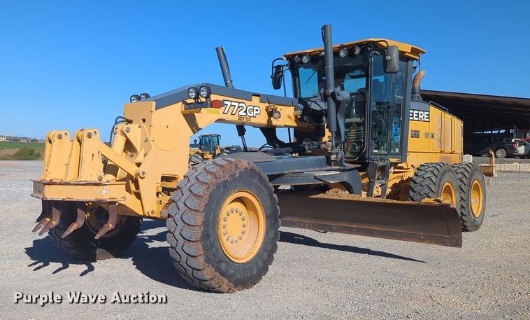 2012 John Deere 772GP  motor grader - OL9034