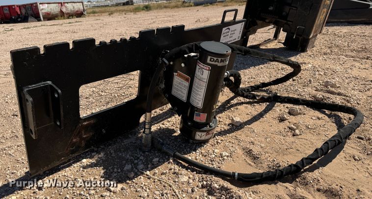 Danuser T3  skid steer post driver - DK2576