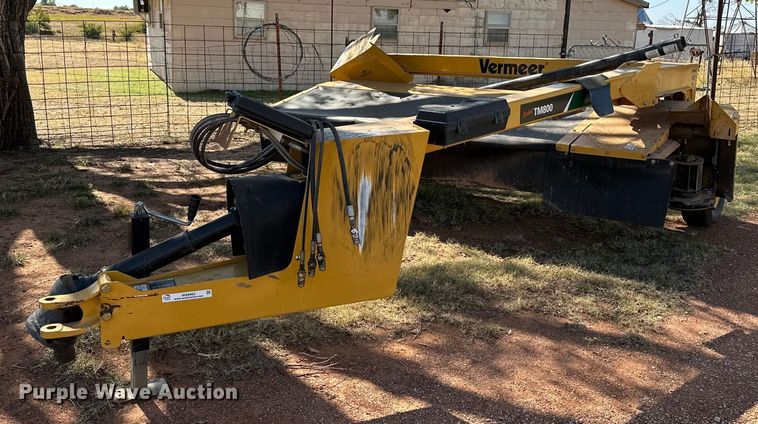 2016 Vermeer Rebel TM800  disc mower - NQ9462