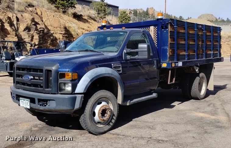 2010 Ford F450 Super Duty  dump flatbed truck - DK8870