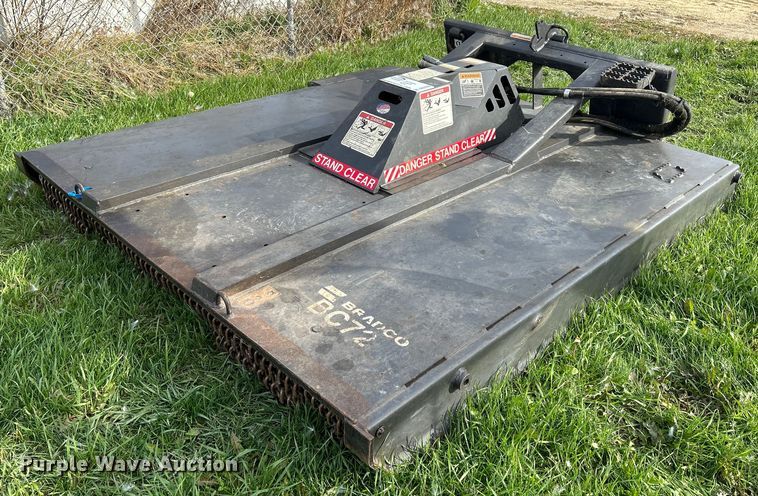 Bradco BC72  skid steer rotary mower - DQ1038
