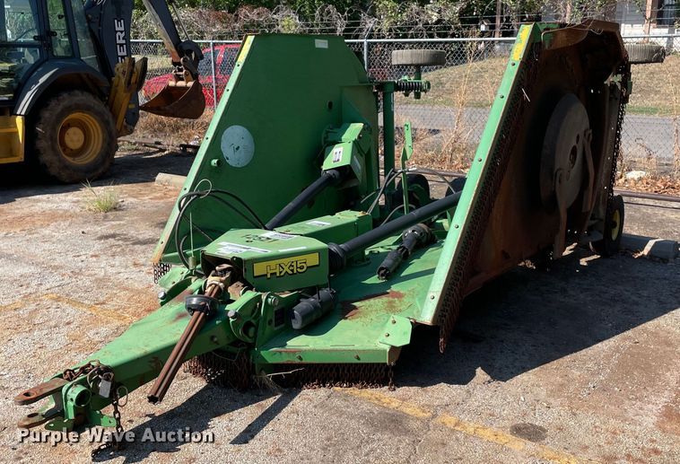 John Deere HX15  batwing rotary mower - NY9920