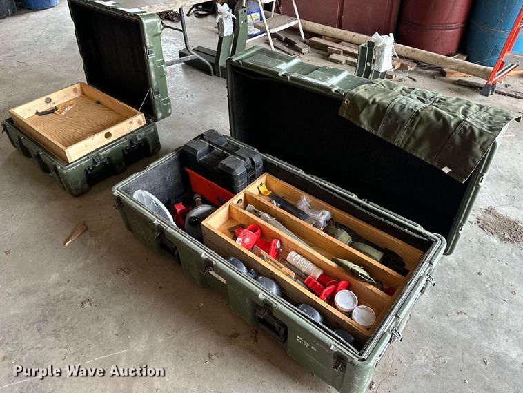 (2) storage boxes - OF9117