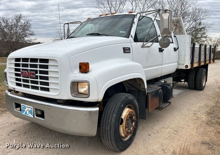 1997 GMC C6500  dump flatbed truck - DJ6468