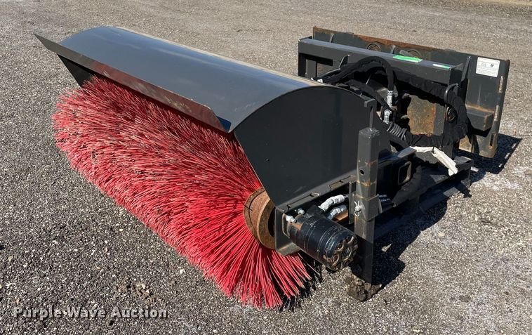 Spartan  48" W skid steer broom - DP0182