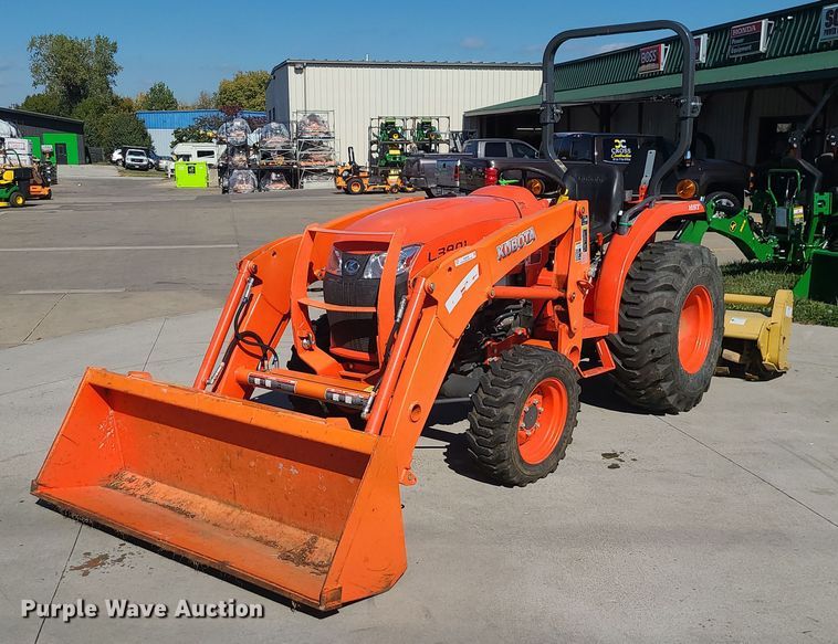 Kubota L3901D  MFWD tractor - MJ9450
